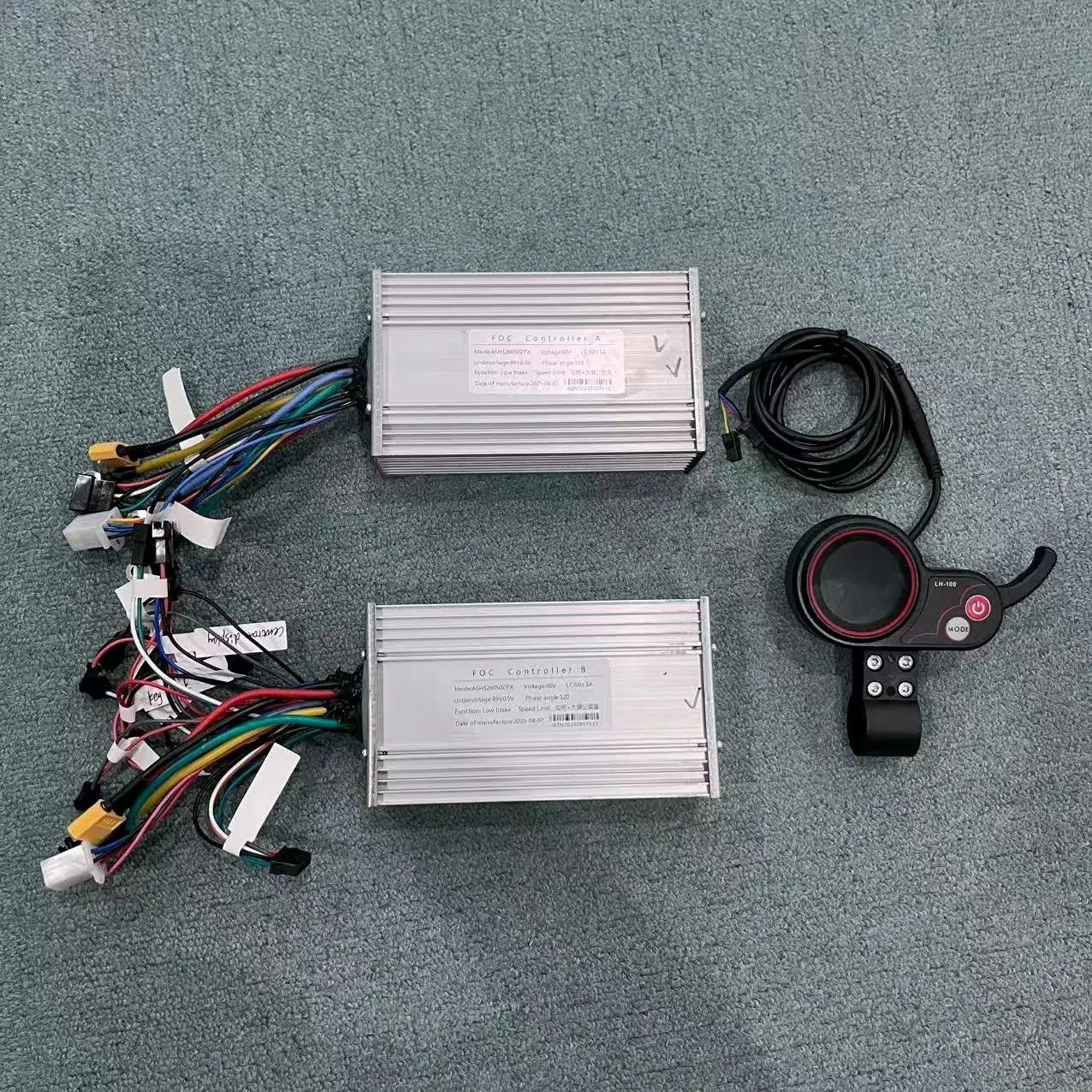 60V 5600W Dual Motor Electric Scooter - Controlador de velocidad FOC para patinete