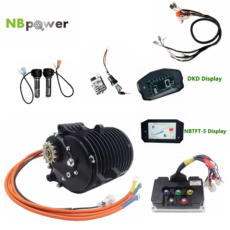 QS138 70H V3 3000W Motor de ac - Mid Drive Motor Kit 72V 3000W reseña y precio