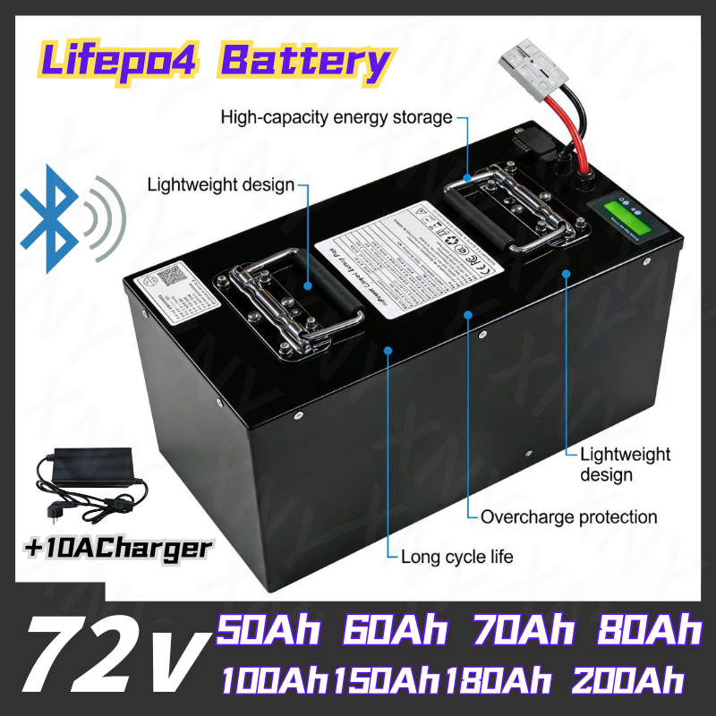 Batería de Litio XNY-72V LifeP - 72V 60Ah Lifepo4 Battery Pack reseña y precio