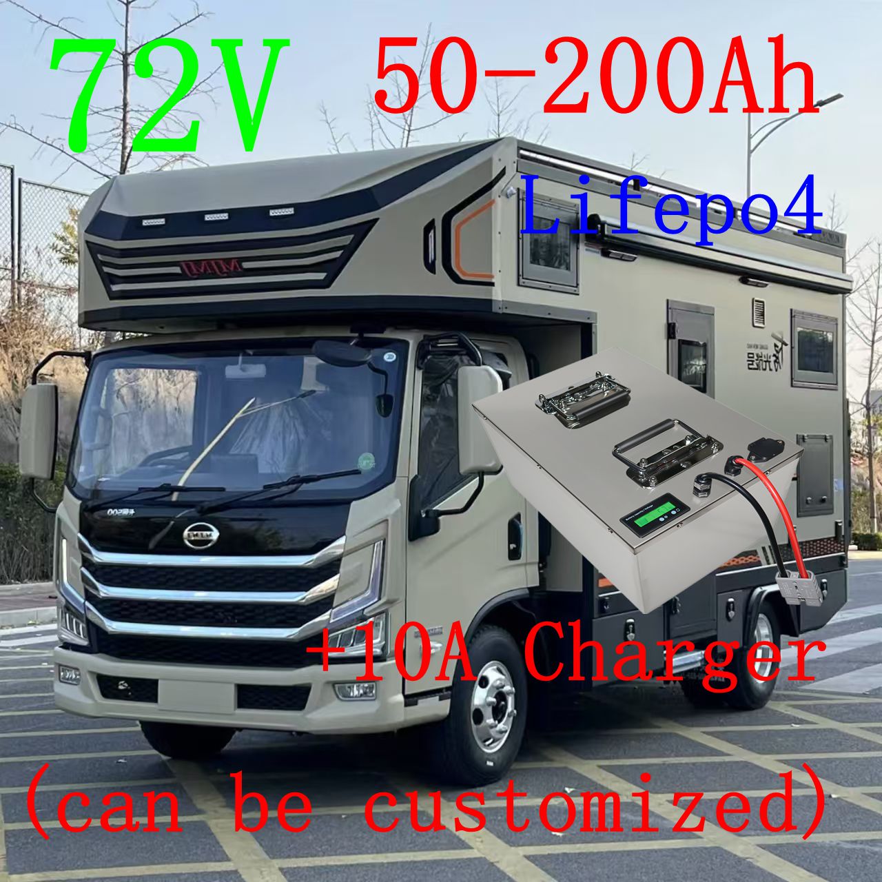 Lifepo4 72V 50Ah 60Ah 70Ah 80A - 72V 60Ah Lifepo4 Battery Pack reseña y precio
