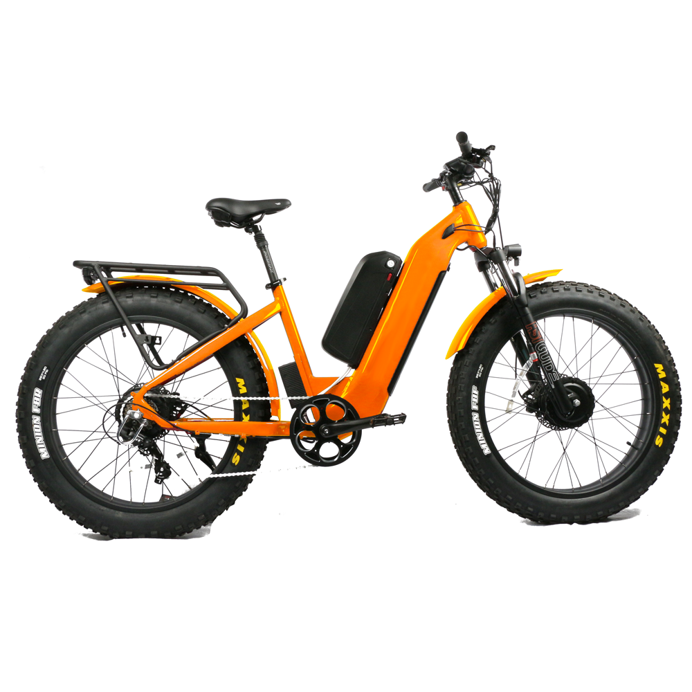 Bicicleta Eléctrica de Montaña - Dual Motor Electric Motorcycle Frame reseña y precio