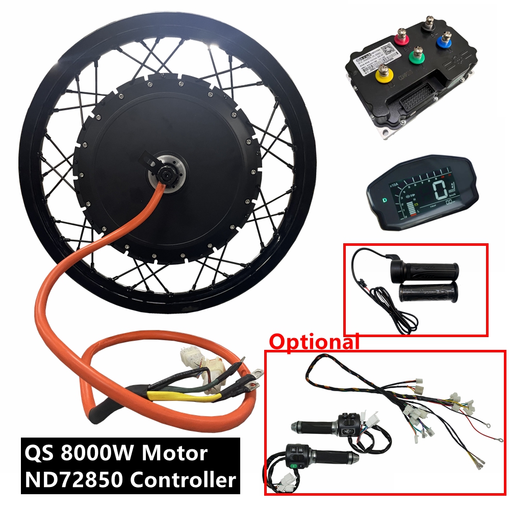 NBpower/QS273 V3 72v 8000W kit - Qs273 Hub Motor 8000W 72V reseña y precio