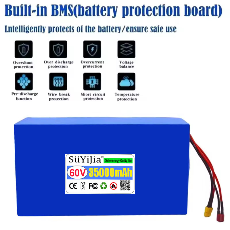 Paquete de Baterías de Iones d - 60V 30Ah Electric Scooter Battery reseña y precio