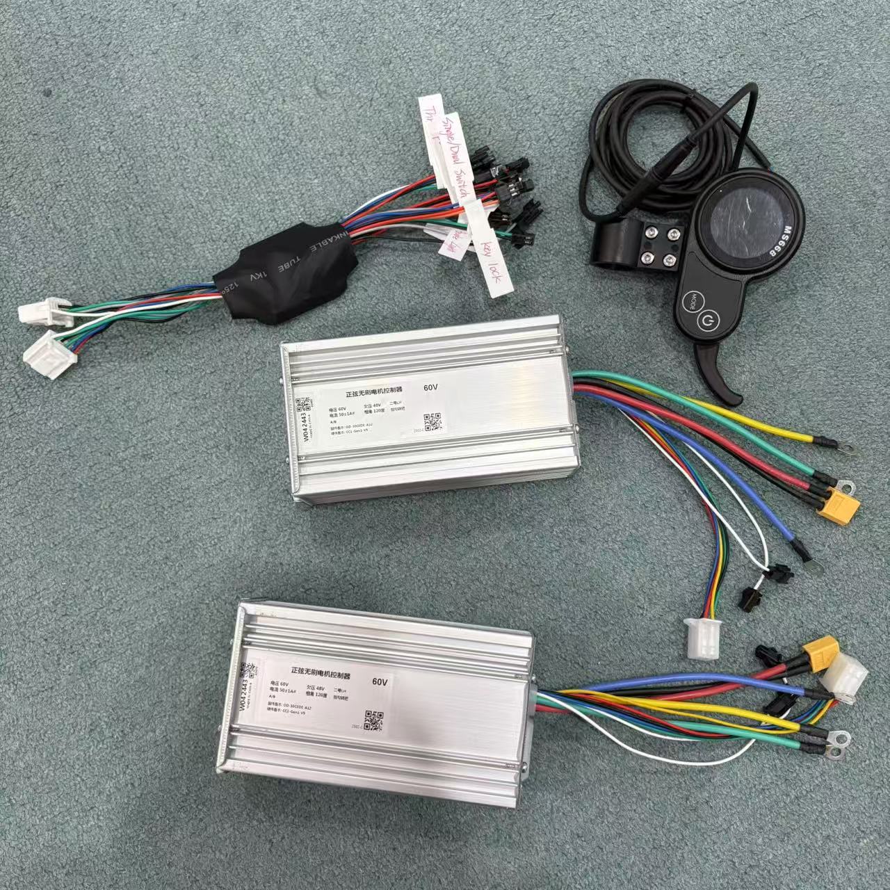 Controlador de Scooter Eléctri - 60V 5600W Dual Motor Electric Scooter reseña y precio